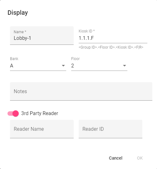 Display Dialog