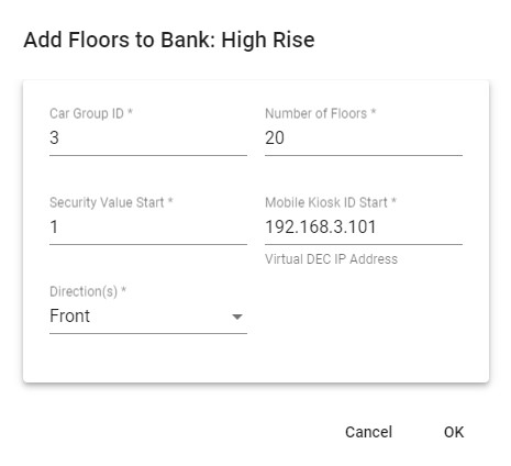 Multiple Floor Creation