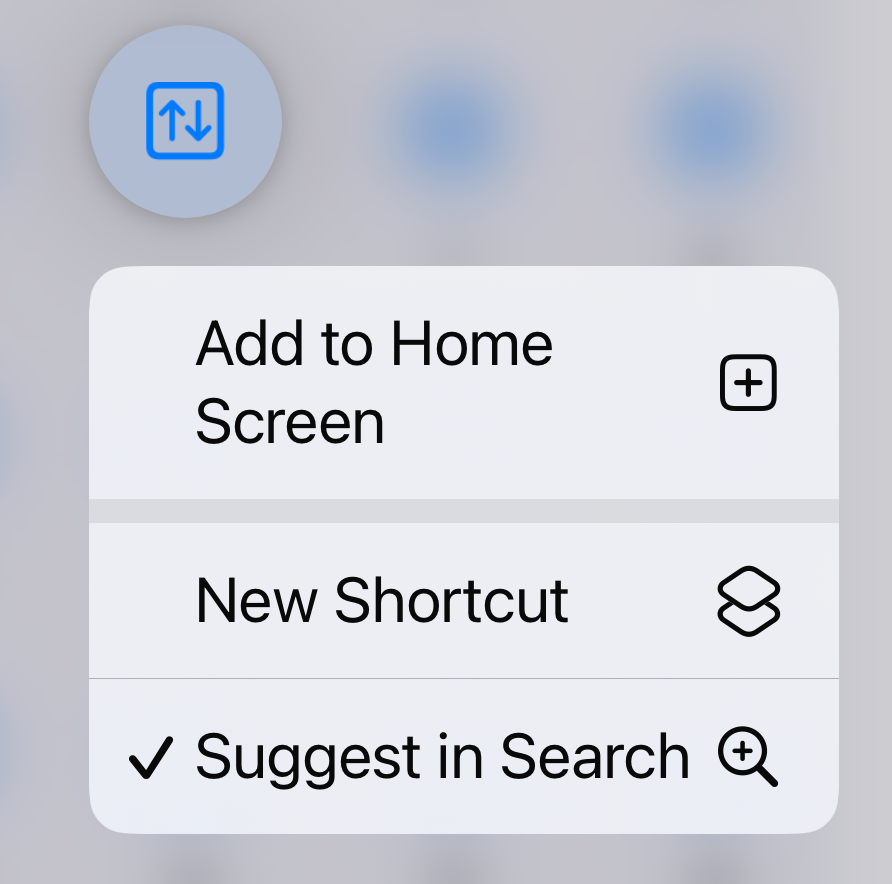 Shortcuts