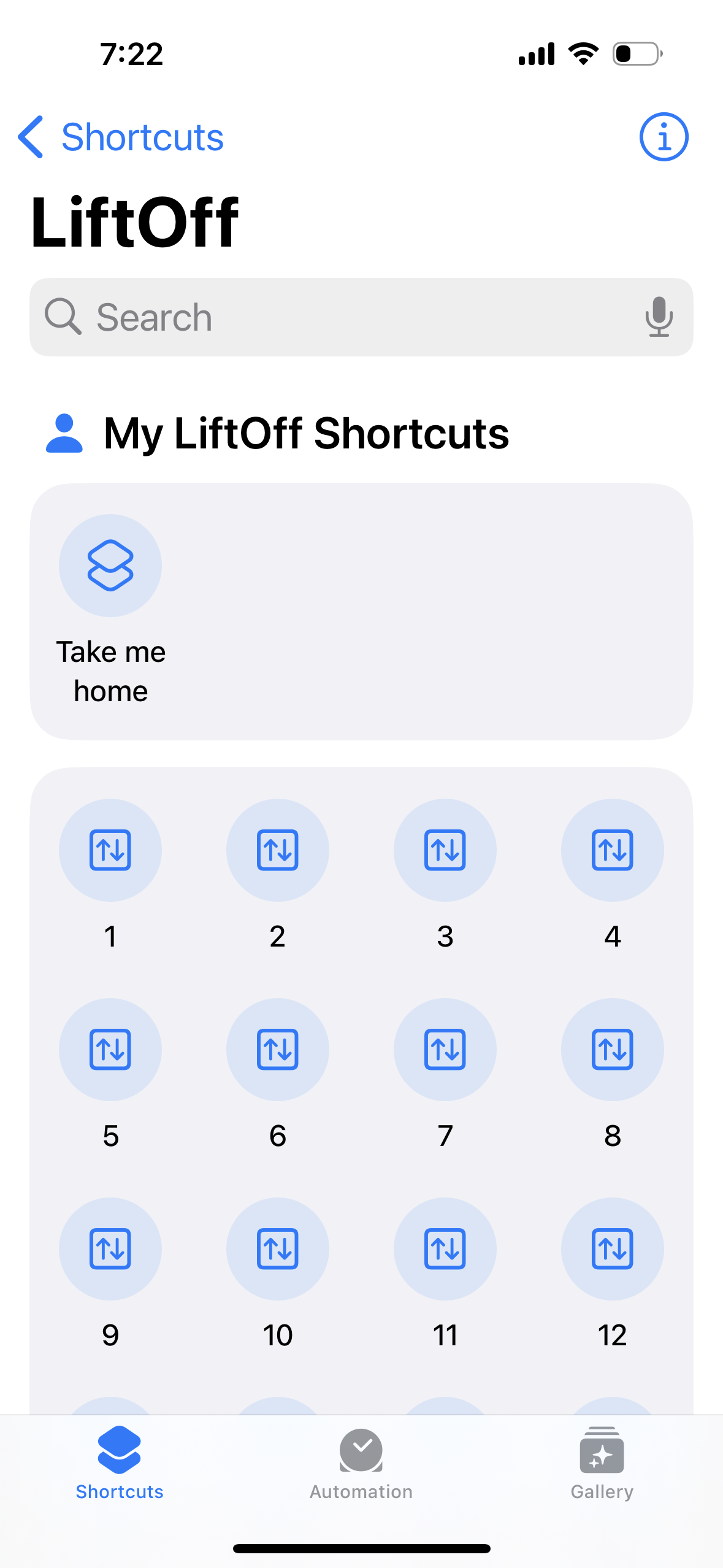 Shortcuts